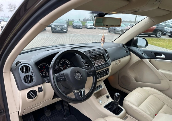 Volkswagen Tiguan cena 52900 przebieg: 184000, rok produkcji 2013 z Zawiercie małe 596